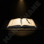 ManeviHane Yazılabilir Gölgeli Kuran-ı Kerim